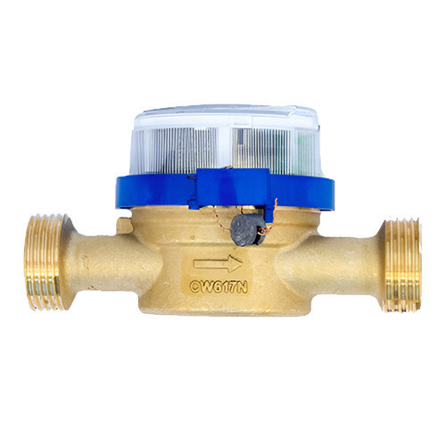 Счетчик для холодной воды Тепловодомер ВСХ-15 крыльчатый одноструйный резьбовой