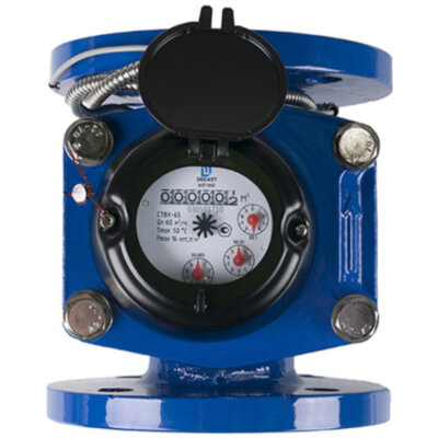 Счетчик промышленный Декаст СТВХ-65 ДГ1 (100 л/имп) холодной воды