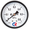 Манометр РОСМА ТМ-310ТС.00 (0...0,6 МПа) Дкорп=63мм кл. 2,5 G1/4" общетехнический осевой со скобой УТ-00051530 1