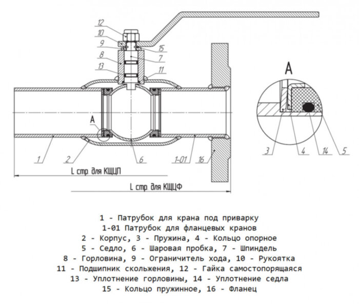 Кран шаровой цельносварной LD КШ.Ц.П.GAS.125/100.025.Н/П.02 Ду 125/100 Ру 25 стальной неполнопроходный под приварку