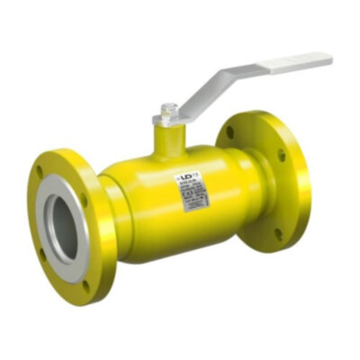 Кран шаровой цельносварной LD КШ.Ц.Ф.GAS.040.040.П/П.01 Ду 40 Ру 40 нержавеющий полнопроходный фланцевый