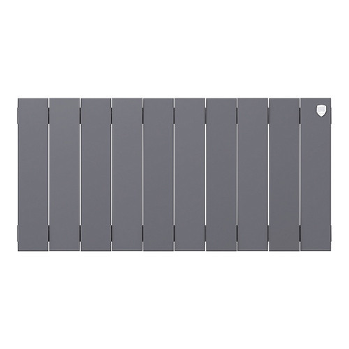 Радиатор биметаллический Royal Thermo PianoForte 300 (10 секций) Silver Satin 2