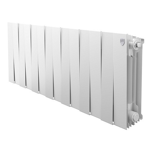 Радиатор биметаллический Royal Thermo PianoForte 300 (14 секций) Bianco Traffico 1