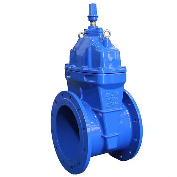 Задвижка клиновая VGA D17.04.КС DN 200 PN 16 с невыдвижным шпинделем фланцевая