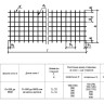 Сетка сварная 100x100x3 AISI 201 нержавеющая ГОСТ 23279-2012 2