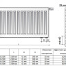 Радиатор панельный Royal Thermo VENTIL COMPACT VC11-600-2200 Noir Sable 2