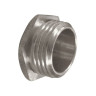 Пробка VALFEX VF.583 НР 1 1/2" Ду 40 Ру 40 никелированная латунная 1