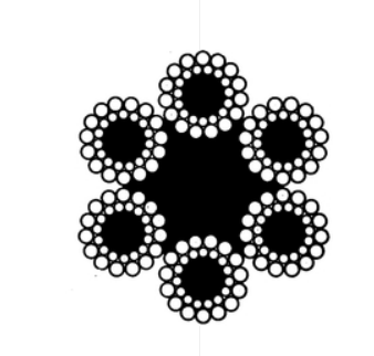 Канат стальной 34,5 мм ГОСТ 3083-80