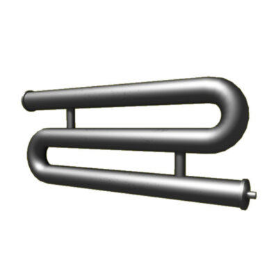 Регистр отопления РЗП-3x114x4,0-4000 змеевиковый трёхрядный с плоскими заглушками