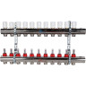 Коллектор LUXOR CD 477/11 в сборе с расходомерами 1