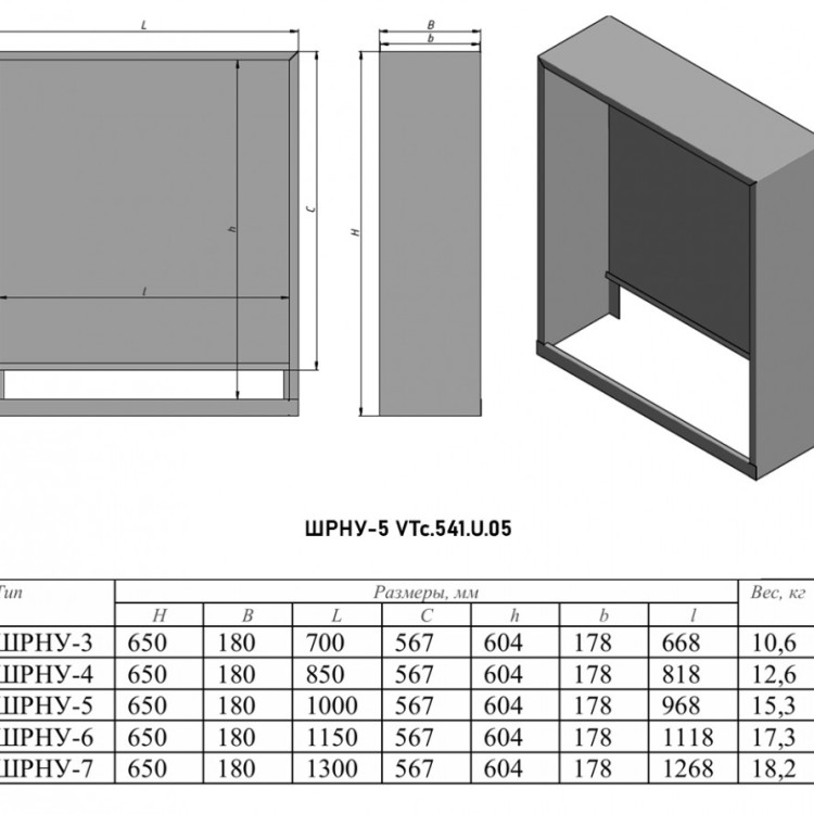 Коллекторный шкаф VALTEC ШРНУ VTc.541.U.05 13-16 выходов распределительный 2