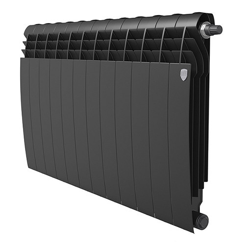 Радиатор биметаллический Royal Thermo BiLiner 500 VR (12 секций) Noir Sable 1
