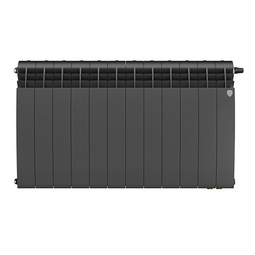 Радиатор биметаллический Royal Thermo BiLiner 500 VR (12 секций) Noir Sable 2