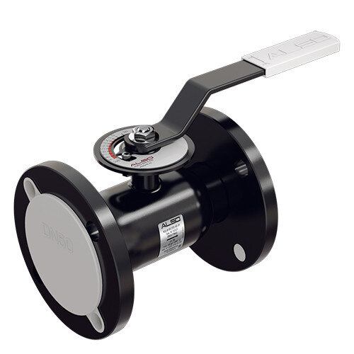 Кран шаровой ALSO КШ.Ф.BV.150.25-01 Ду 150 Ру 25 запорно-регулирующий фланцевый без ниппелей для подключения измерительного оборудования