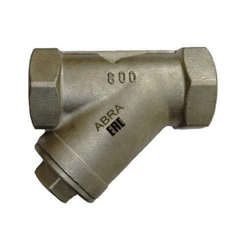 Фильтр сетчатый ABRA YS-3000-SS316 ВР 3/4" DN 20 PN 40 резьбовой нержавеющая сталь