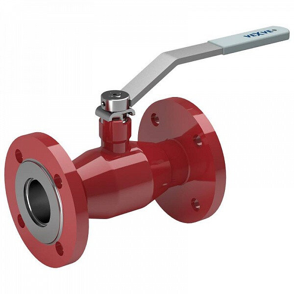 Кран шаровой Vexve 173200 DN 200 PN 25 стальной стандартнопроходный фланцевый для пара, ручка-рычаг
