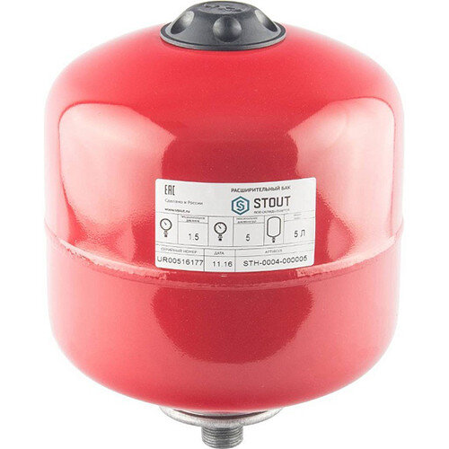 Расширительный бак STOUT STH-0004 на отопление 5 л.