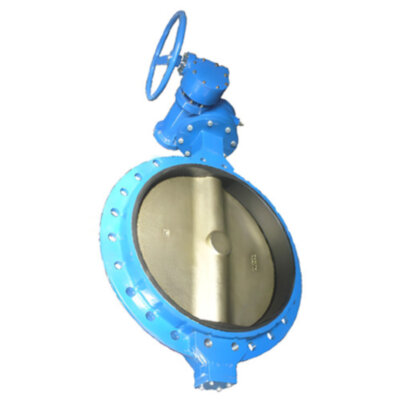 Затвор дисковый поворотный ABRA BUV-VF 826 DN 900 PN 16 межфланцевый с редуктором