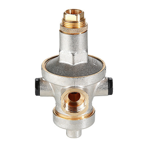 Редуктор давления VALTEC VT.085.N.0407 1/2'' DN 15 PN 25 мембранный, прямого действия, с демпферной камерой, латунный с никелевым покрытием 3