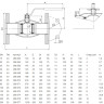 Кран шаровой NAVAL 286576 DN 200 PN 25 нержавеющий стандартнопроходный фланцевый 2