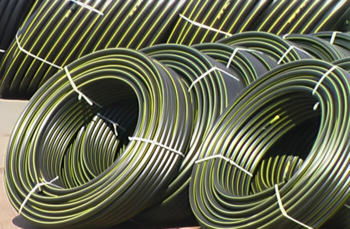 Труба ПНД ПЭ100 для газа ГОСТ Р 50838-2009 SDR11 d75х6,8 PN10