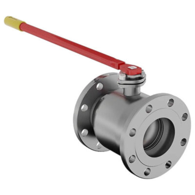 Кран шаровой укороченный Маршал 10нж47фт-01 ЦУФ.01.1 DN 25 PN 40 фланцевый под задвижку