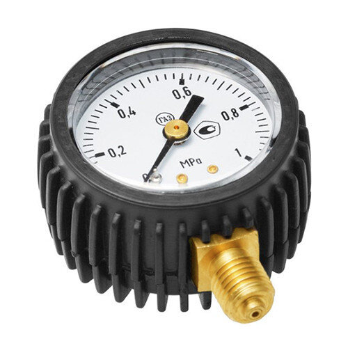 Манометр РОСМА ТМ-210Р.00 (0...16 МПа) Дкорп=50мм кл. 2,5 М12х1,5 газ (ч/к), заводской номер, сварочный общетехнический радиальный 00000008932