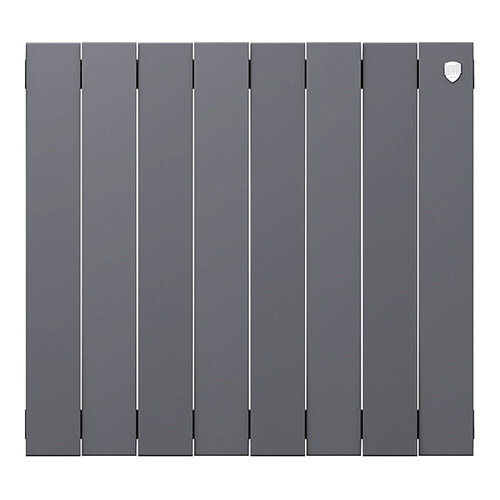 Радиатор биметаллический Royal Thermo PianoForte 500 (8 cекций) Silver Satin