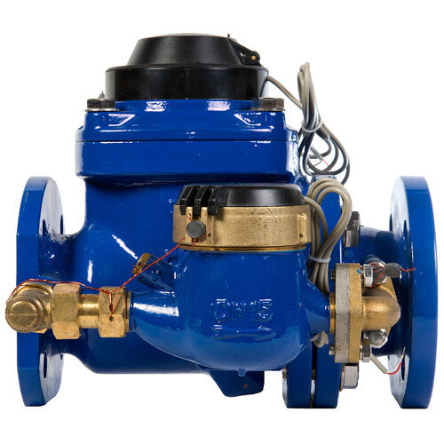 Счетчик комбинированный Декаст СТВК 2 50/15 ДГ (100/100 л на имп.) двухкорпусный