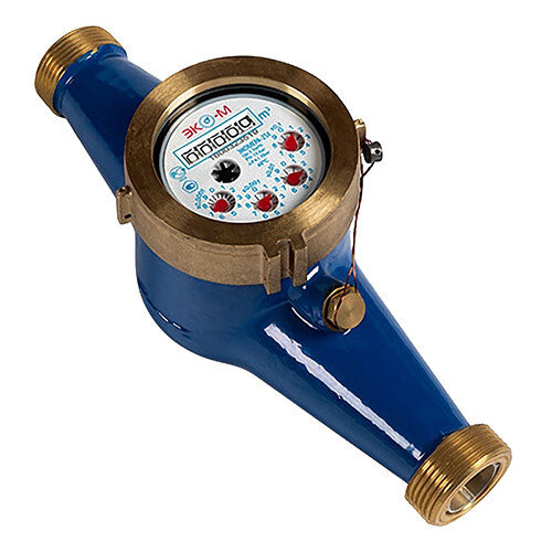 Счетчик воды ЭКОМЕРА Ду 50 многоструйный для холодной воды