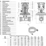 Клапан балансировочный Benarmo 3380H ВР 2" DN 50 PN 16 автомат латунь 3