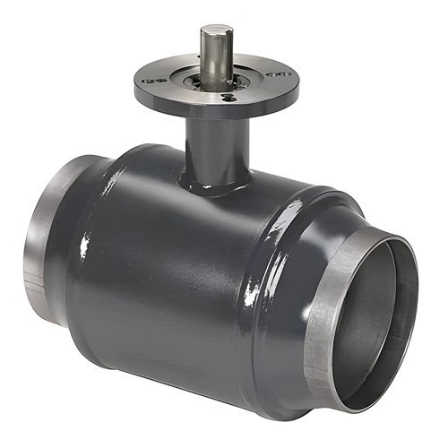 Кран шаровой Danfoss JiP Premium WW GF DN 65 PN 25 стальной стандартнопроходный под приварку с фланцем под привод 1