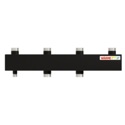 Коллектор распределительный Warme WKS122 3-х контурный НР 1 1/2" Ду 40 Ру 6 без теплоизоляции