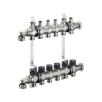 Коллекторная группа Oventrop Multidis SF 6 со встроенными регулирующими вставками