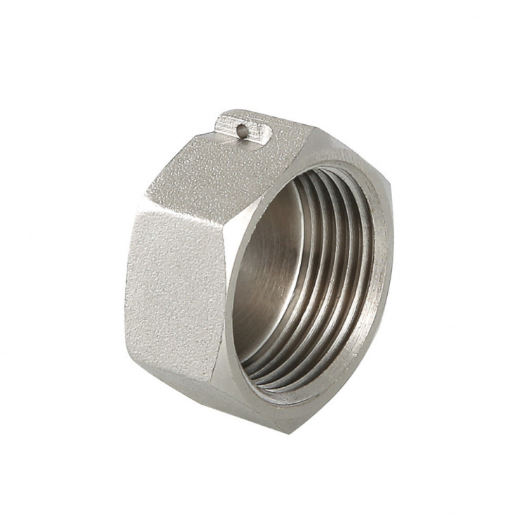 Латунная заглушка VALTEC 1/2" с ушком для пломбировки VTr.603.N.0004 1