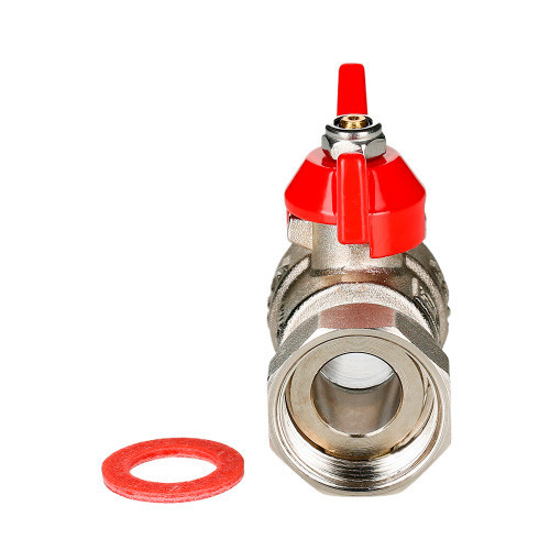 Кран шаровой VALTEC 1/2" Ду15 Ру40 с накидной гайкой VT.241.N.0405 2