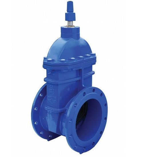 Задвижка Saint-Gobain EURO 20 DN300 PN10/16 фланцевая клиновая чугунная с обрезиненным клином