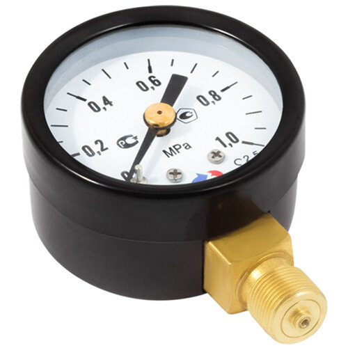 Манометр РОСМА ТМ-210Р.00 (0...1,6 МПа) Дкорп=50мм кл. 2,5 G1/4" общетехнический радиальный 00000006693