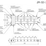 Коллектор распределительный GIDRUSS BM-150-7DU 7-ми контурный НР 1 1/2"x1" Ду 40 Ру 6 балансировочный 2