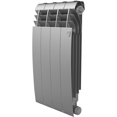 Радиатор биметаллический Royal Thermo BiLiner 500 (4 секции) Silver Satin 1