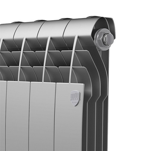 Радиатор биметаллический Royal Thermo BiLiner 500 (4 секции) Silver Satin 4