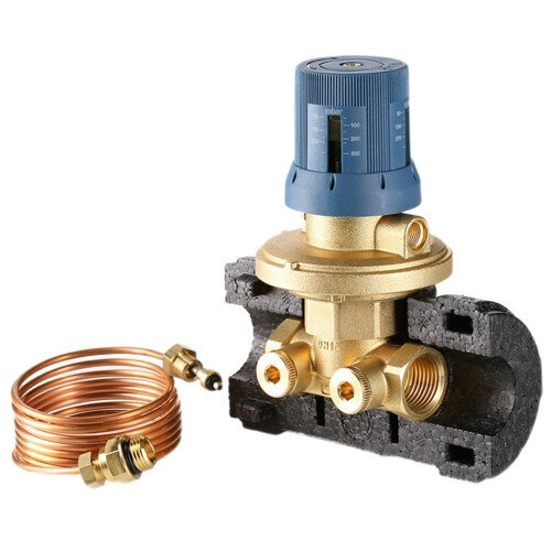 Автоматический регулятор перепада давления Valtec VT.041.G 3/4" DN 20 PN 25, 50-300 мбар