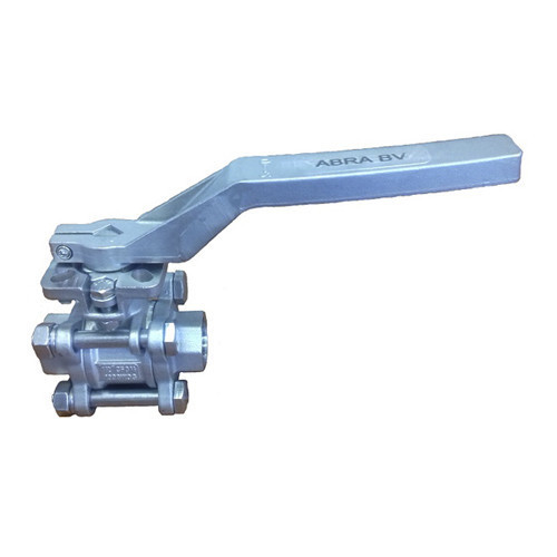 Кран шаровой ABRA BV11 ВР 1/4" DN 8 PN 40 ISO верхний фланец нержавеющая сталь 1