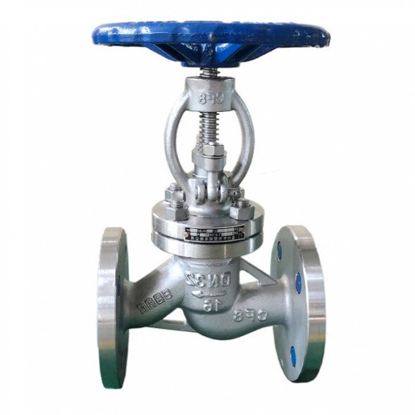 Клапан запорный 15нж22нж Ду 40 Ру 40 стальной фланцевый