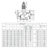 Клапан регулирующий VFS-2R Ду 32 Ру 16 Ридан двухходовой 4