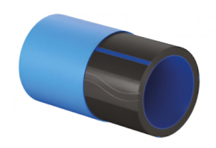 Труба ПНД Протект RC Детект 1000 мм SDR 13,6