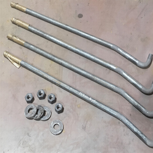 Болт фундаментный 1.2 М30x1250 изогнутый ГОСТ 24379.1-2012 3