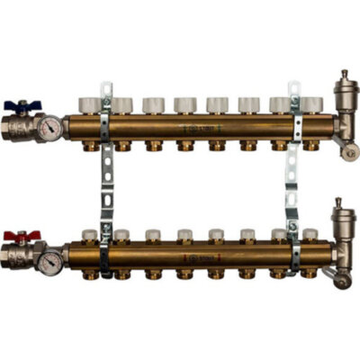 Распределительный коллектор STOUT без расходомеров 8 выходов
