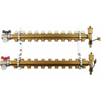 Коллекторная группа TIEMME 11 выходов в сборе