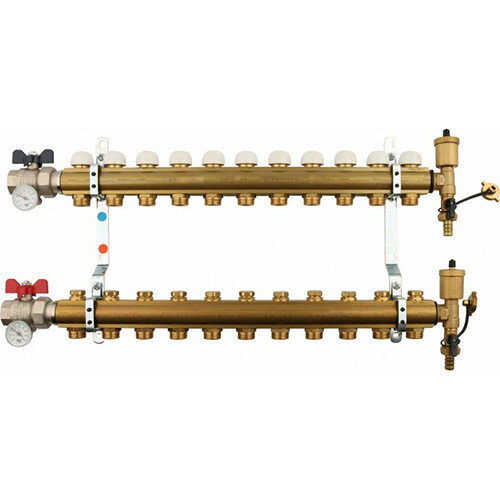 Коллекторная группа TIEMME 11 выходов в сборе